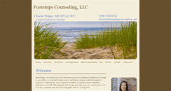 Desktop Screenshot of footstepscounseling.net